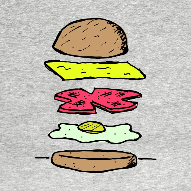 Pork Roll, Egg, and Cheese Sandwich by gregfitz